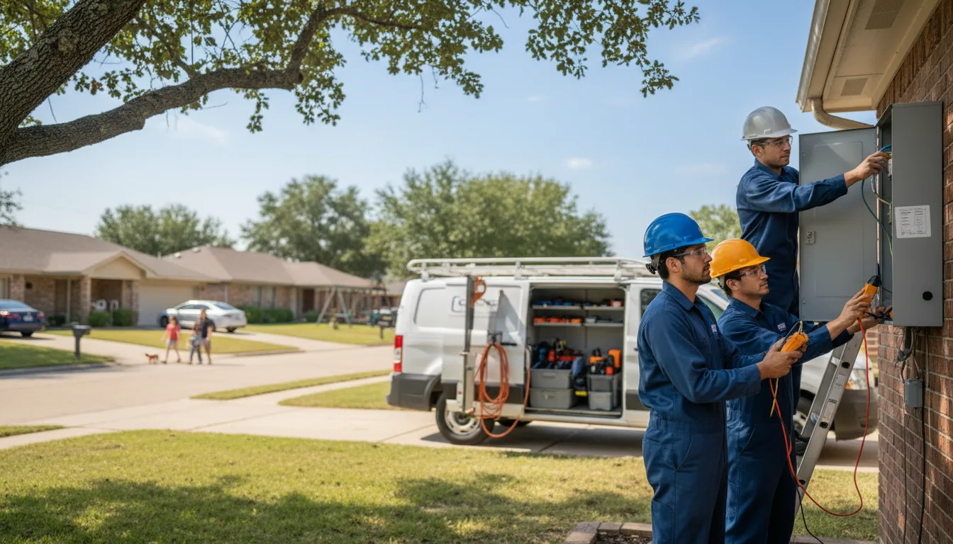 Certified electrician providing emergency electrical services in East Dubuque, IL
